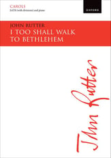 I Too Shall Walk to Bethlehem SATB choral sheet music cover